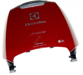 Dust Compart. Lid - 2198982049 Cover set red [Electrolux Aeg]