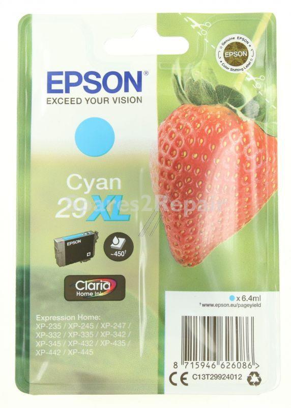 Epson Cartridge - 29xl C13t29924012 Ink Cartridge Cyan 6 4ml
