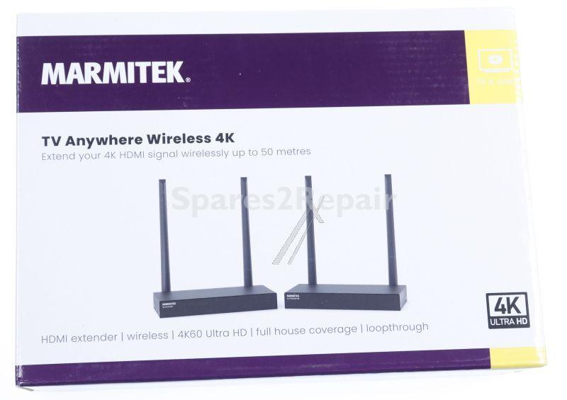 Marmitek Audio Video Transmitter - Tv Anywhere Wireless 4k Wireless Hdmi-extender 4k60
