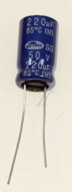 Lg Electrolytic - 0ce227dk618 Capacitor Fixed Electrolytic 220µf Std 50v 20% Fl