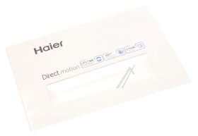 Haier Detergent Dispenser Cover - 0020508036m 49050236 Printing Handle