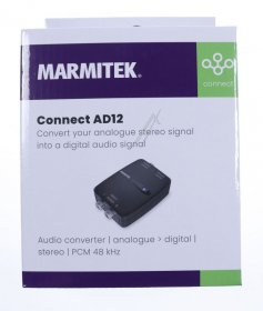 Marmitek Dc Converter + Modulator - Connect Ad12 Audio Converter - Analog Zu Digital
