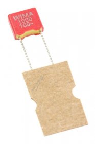 Wima Foil Capacitor - 1000pf-100v Fks2-kondensator Rm=5mm