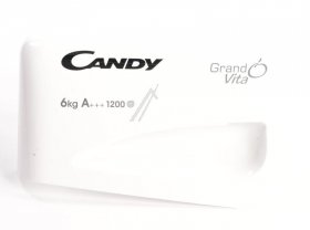 Detergent Dispenser Cover - Dispenser Drawer Front [Candy Hoover]