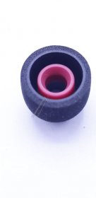 Sony Foam Pad Headphones - 504850301 Ear Piece Ss Noise Isolation Noise Isolation Earbud Tip Size Ss 1 Piece Outside Black Inside Red For Black