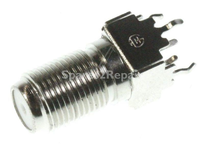 Grundig F socket - 038083r-2 C00940030 Con F-type 21 5mm Spring T v
