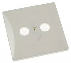 Kathrein Blanking Plate Aerial Socket - Esz 52 Blanking Plate Aerial Socket 2-loch 80x80mm Pure White