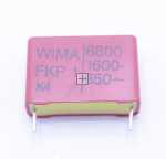 Wima Fkp1 Pulse Capacitor - 6800pf-1600v Fkp1t016805f00kssd Fkp1 Pulse Capacitor Rm=22 5mm -rohs Compliant-
