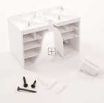 Nilfisk Vacuum Cleaner Accessories wal - 128389455 Wall Bracket S White