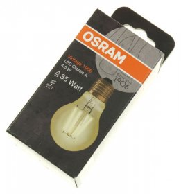 Osram E27 Led-emitter - Filament Led Vintage 1906, 4w, E27, 230 V - 1906LEDCLA35 4W/824