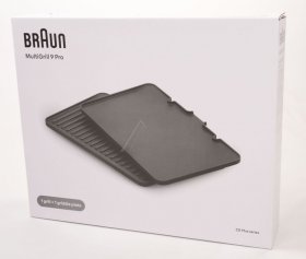 Grill Base - Brsk005 As00006346 Set Of Grill+griddle Plates Cg91 [Delonghi]