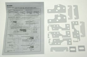 Sharp Fixings And Brackets - Csog-e127cbkz R&l Spacer Assembly Y 2010