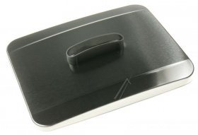 Fritel Dust Compart. Lid - 2ft207 Dust Lid Complete Stainless Steel Black Fritel Jvr 25-4268