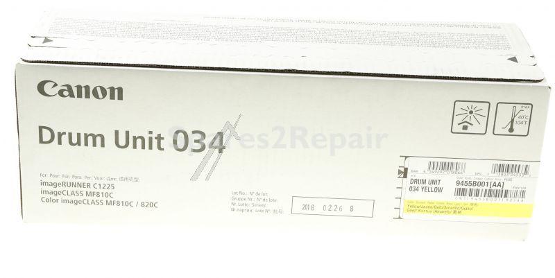 Canon Drum Assembly - 9455b001 Drum Unit Yellow 34k