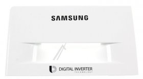 Samsung Detergent Dispenser Cover - Dc64-02858v Drawer Panel Abs Hb Hg0760gp Da White Wt