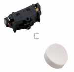 Faber Franke Roblin Switch - 133 0041 018 Sp Hood Switch White