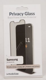 Mobilize Display Protective Film - 58293 Mobilize Privacy Glass Display Protection Glass - Black Frame - For Samsung Galaxy A15 4g-5g