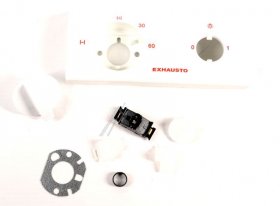 Faber Franke Roblin Housing Part - 133 0297 875 Sp Hood Panel 250 Exhausto+switch+knob
