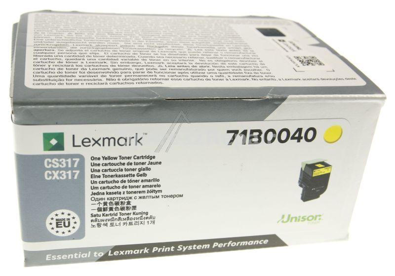 Lexmark Toner Cartridge - 71b0040 Toner Cartridge Yellow 2 3k