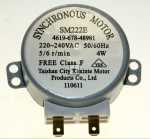 Motor Rotary Disks - C00313149 481067848981 Turntable Motor [Whirlpool Indesit]