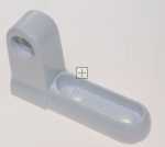 Door Hinges For Fridges - C00046897 482000026625 White Plastic Upper Hinge M8 (h= [Whirlpool Indesit]