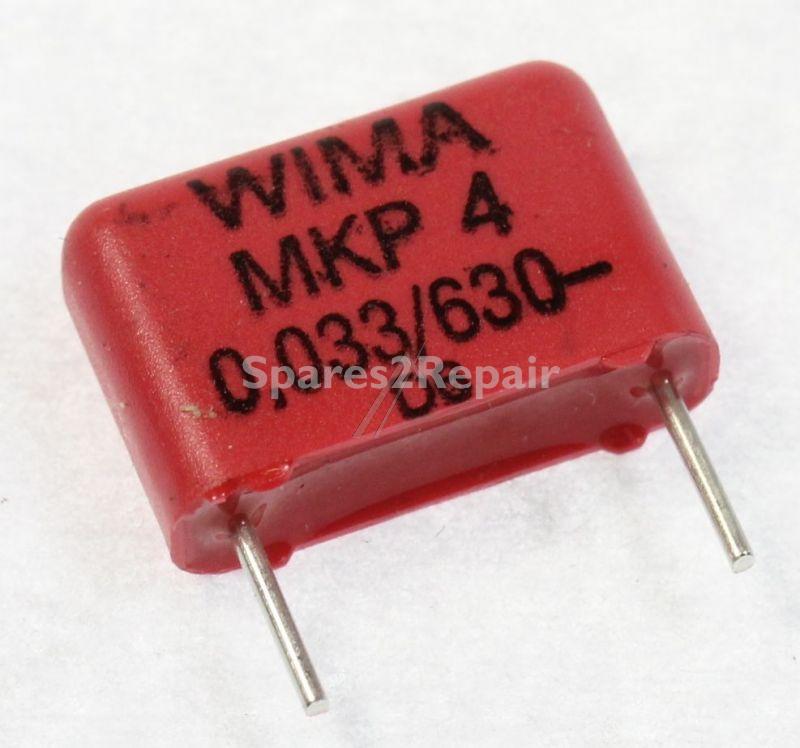 Wima Foil Capacitor - 0,033uf-630v Mkp4-kondensator Rm=10mm -rohs-konform-