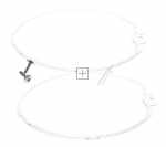 Smeg Lamp Cover - 692831966 Kit 2 Pcs Light Diffuser