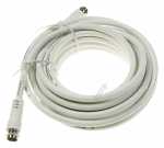 Com White Sat Connecting Cable - White Sat Connecting Cable, 5m Class A, Straight