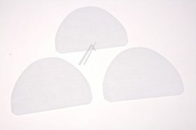 Nilfisk Vacuum Cleaner Filter - 140 6597 500 Set With 3 Exhaust Air Filters