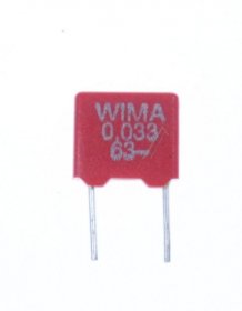 Wima Mks2 Pulse Capacitor - 0,033uf-63v Mks2-kondensator Rm=5,0mm -rohs-konform-