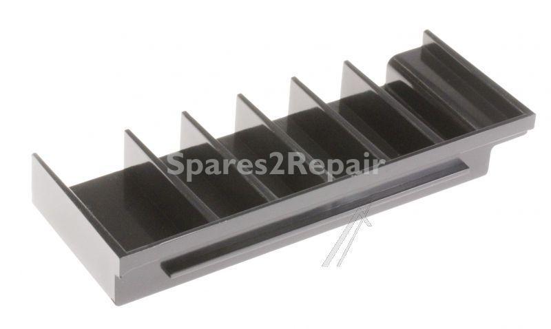 Side Cover Housing - 1525397202 Side Plate Black Left [Electrolux Aeg]