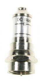 Axing Terminating Resistor - Cfa 11-00 75 Ohms F Male Insulated