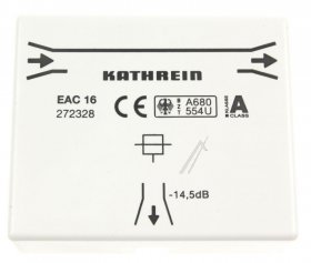 Kathrein Aerial Distributor 1-way - Eac 16 1fach-abzweiger 14 Db 0,15-2150 Mhz