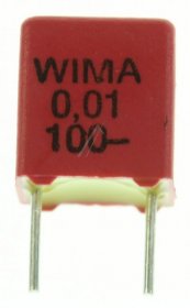 Wima Foil Capacitor - 0,01uf-100v Fkp2-impulskondensator Rm=5mm -rohs-konform-
