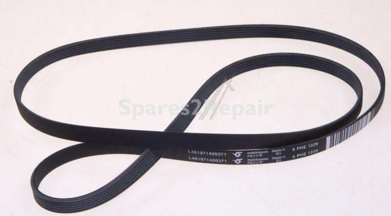 Drive Belts - C00380524 480111101149 Belt 1229-h6 Hutchinson [Whirlpool Indesit]