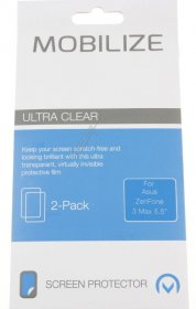 Mobilize Display Protective Film - 49128 Mobilize Clear 2-pack Display Protection Film Asus Zenfone 3 Max