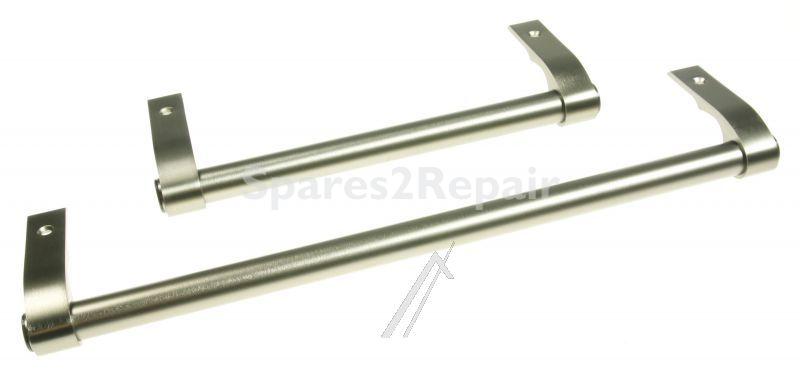 Fridge Door Handles - D handle asy kitdnz-220-370(brush x)mult [Vestel]