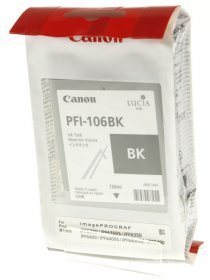 Canon Cartridge - Pfi-106 Bk 6621b001 Ink Cartridge Black 130ml