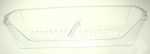 Refrigerator - Freezer Door Shelf - 4298130200 C00868066 100mm Door Shelf(60cm)(line 2001) [Arcelik]