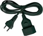 Brennenstuhl Power Supply Cable - 1161800 Extension Cord 5m H03vvh2-f 2x0 75 - Euro Plug