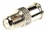 Astro F-plug/f-jack Adaptor - Fafq Fm Adaptor F-socket To F-plug