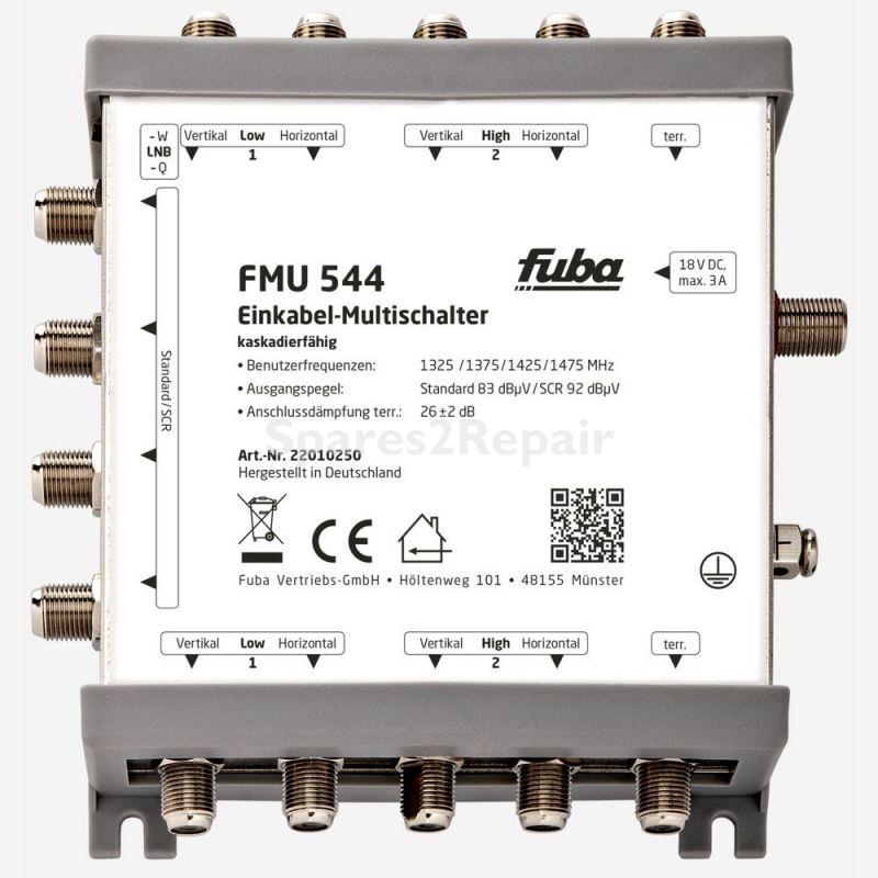 Fuba Multi Switch - Fmu 544 Kaskadierbarer Einkabel-multischalter Mit 5 Stammleitungen Und 4 Tn-ausgangen, Je Ausgang 4 Benutzerfrequenzen