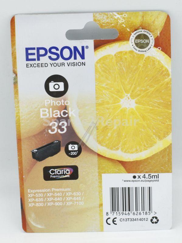 Epson Cartridge - 33 C13t33414012 Ink Cartridge Black 4 5ml