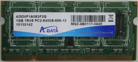A-Data 1Gb PC2-6400S DDR2-800 Laptop Memory