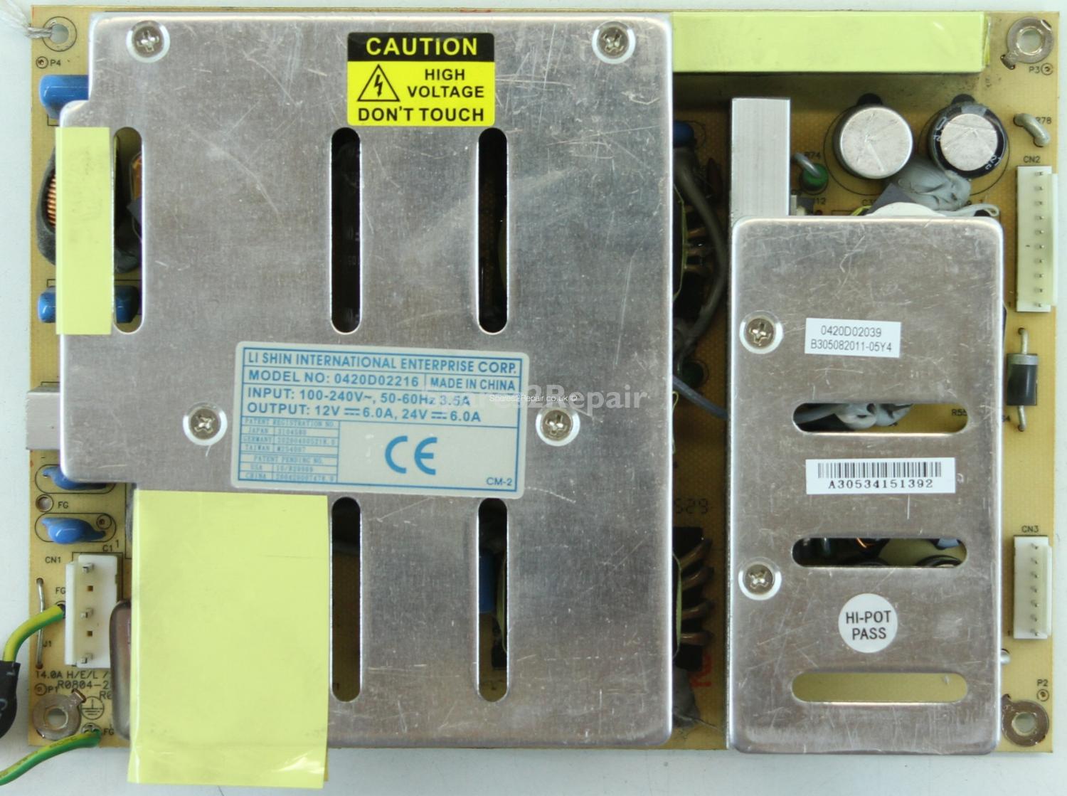 Akura AVLCD320-S - PSU - R0804-2001 - R0.6 - 0420D02216 - 0420D02039