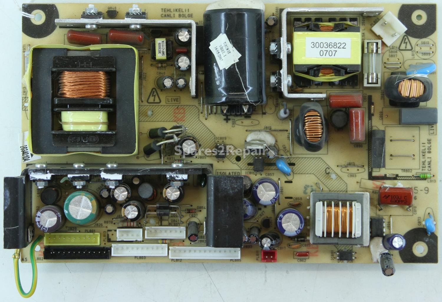 Akura AVLCD37720-HD2 - PSU - 20340104 - 17PW15-9 - 081106