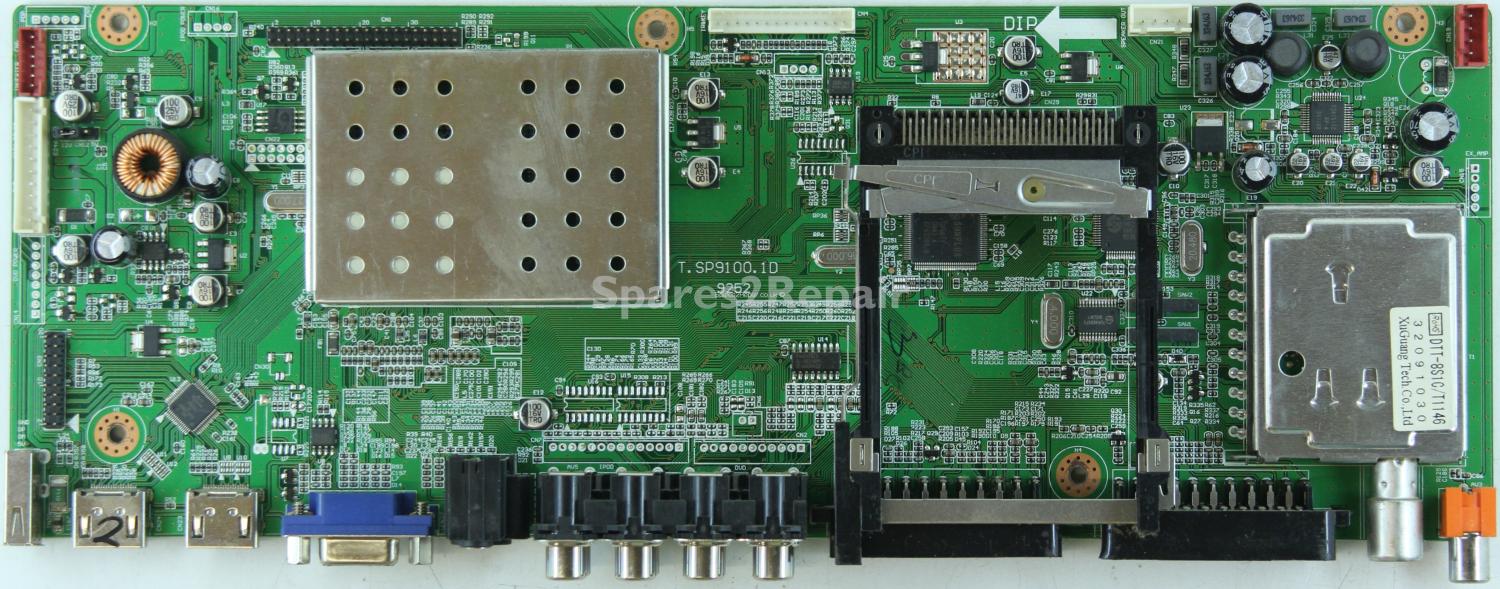 Akura APLDVD2621W-HDID - Main AV - T.SP9100.1D - 9252 - T400HW02 V1