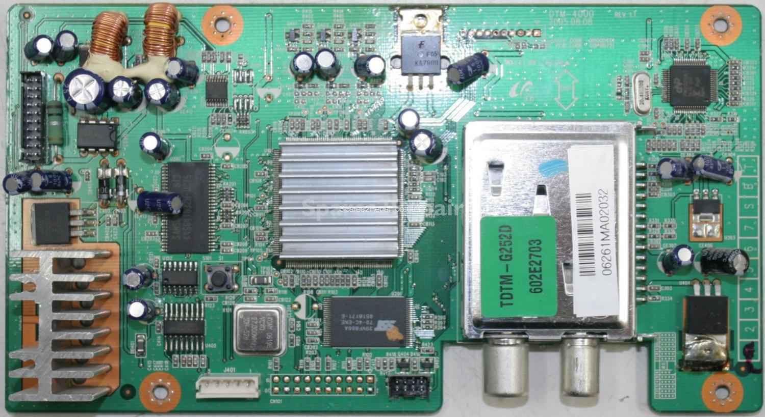 Atec AV371DS - Tuner - DTM-4000 - REV 1.1 - B0000481 - C0P00721