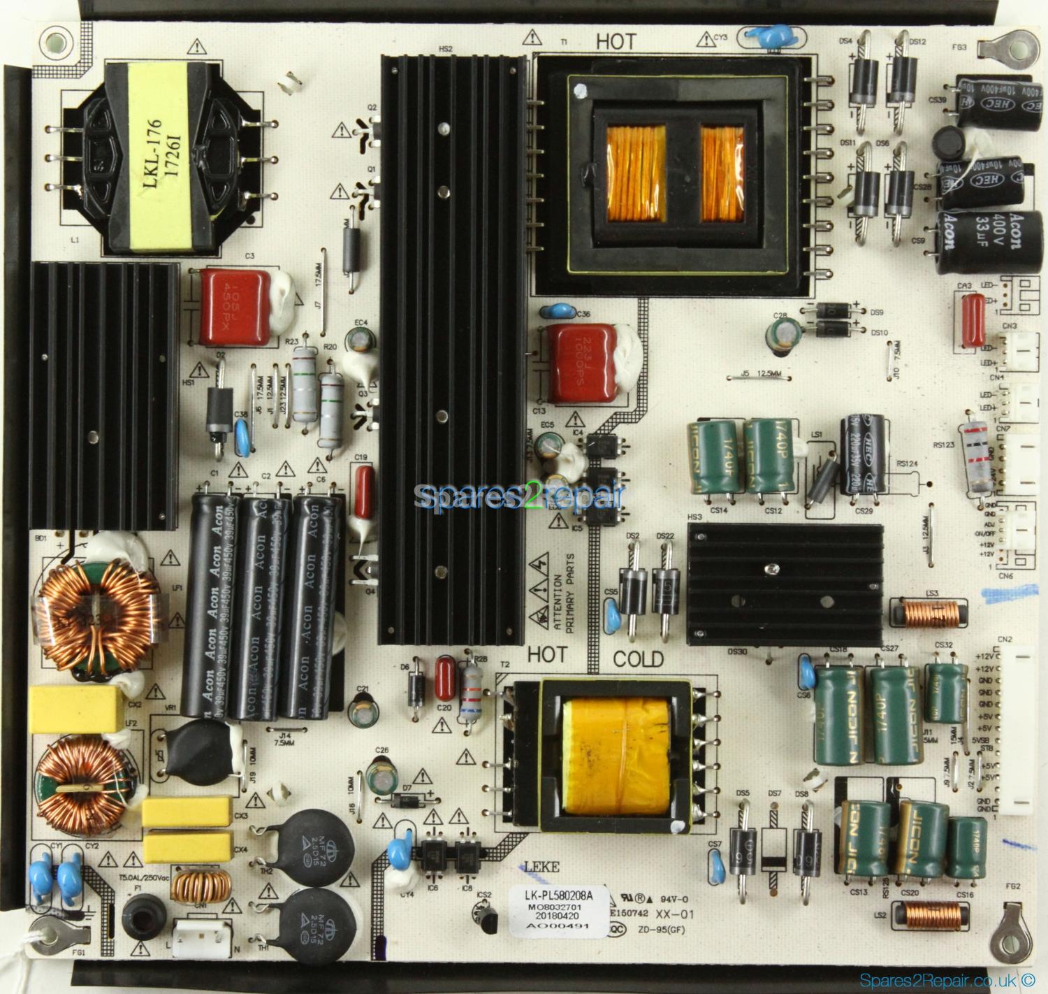 Baird TI6510DLEDDS - Power Supply - LK-PL580208A - MO8032701 - AO00491
