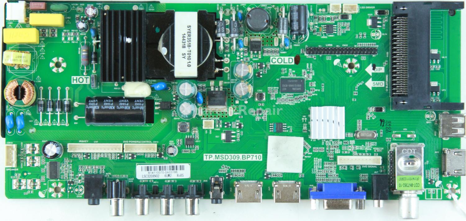 Blaupunkt 32/233I-GB-5B2-HKDUP-UK - Main AV - TP.MSD309.BP710 - LSC320AN02 - B14110070 - 4502236-9-CVTE